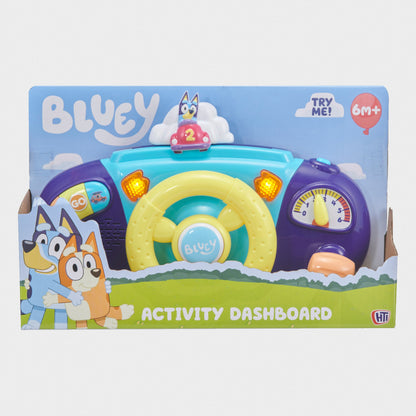 Bluey Activity Dashboard toy packaging