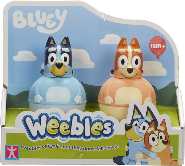 Bluey Weebles Twin Figure Pack Assorted