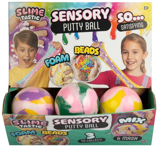 Slime Tastic Butter Putty Ball (Assorted)