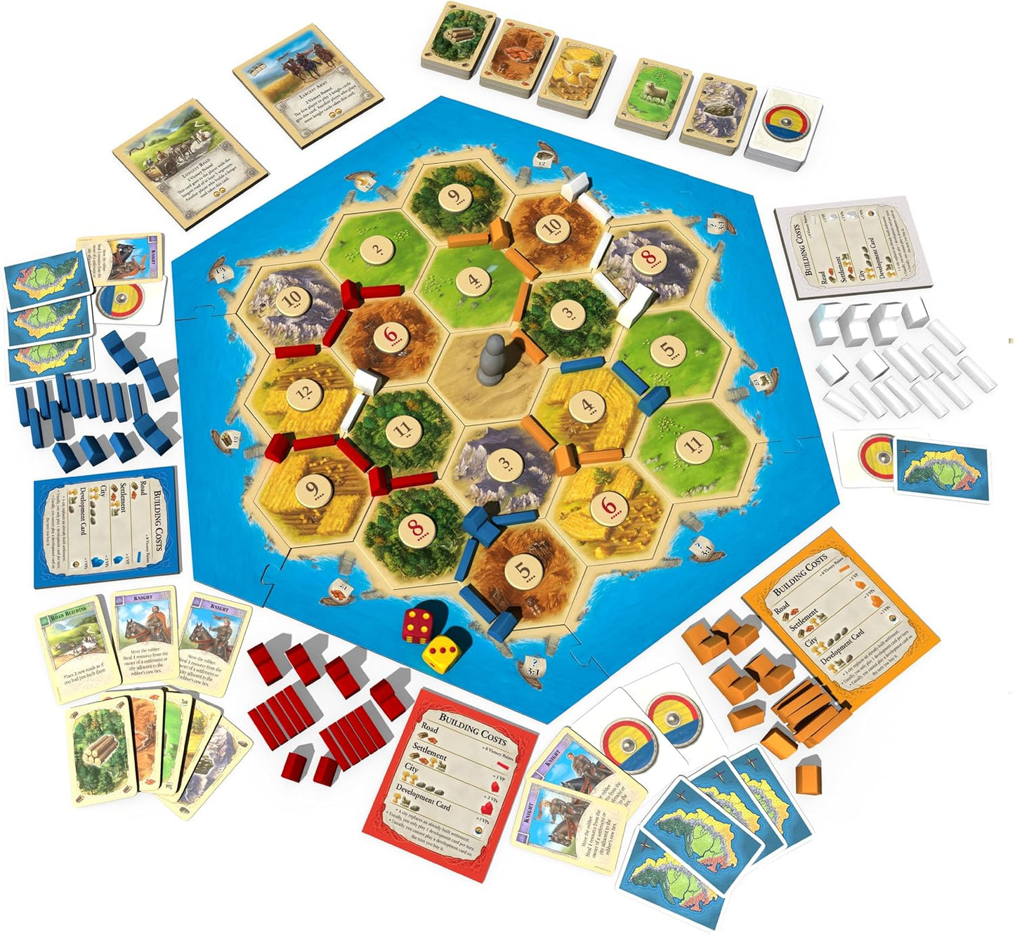 CATAN MFG3071 components image