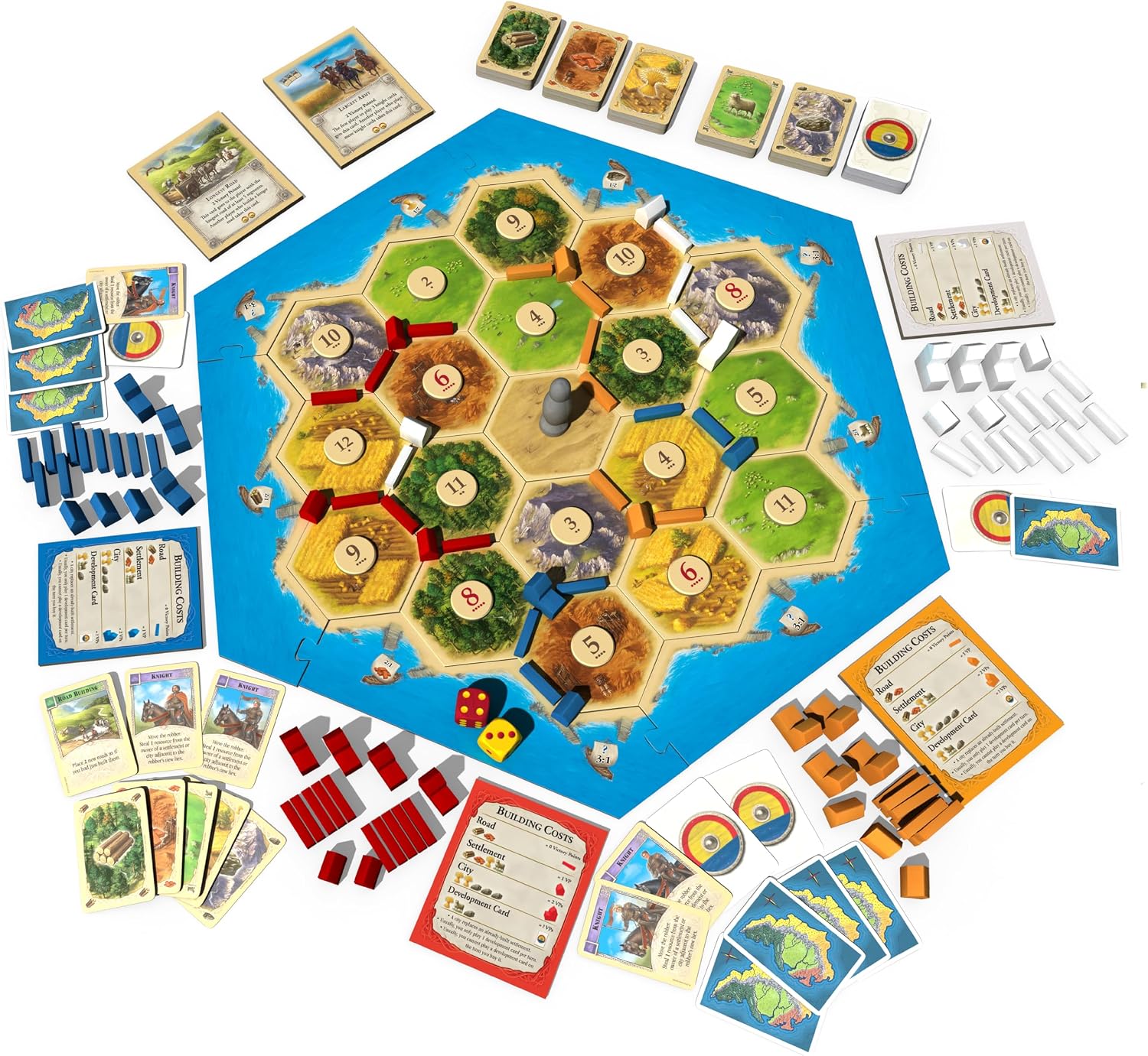 CATAN MFG3071 components image