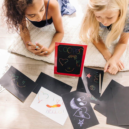 Melissa & Doug: Deluxe Combo Scratch Art Set