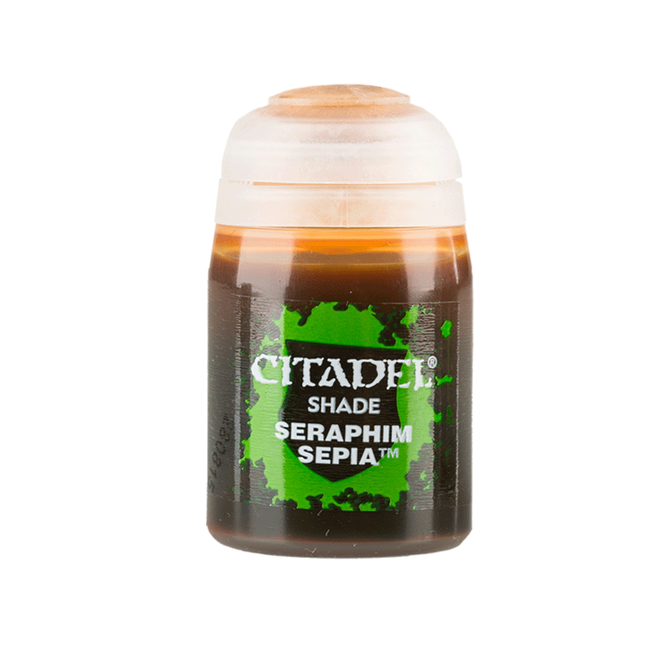 Citadel Shade Seraphim Sepia paint pot