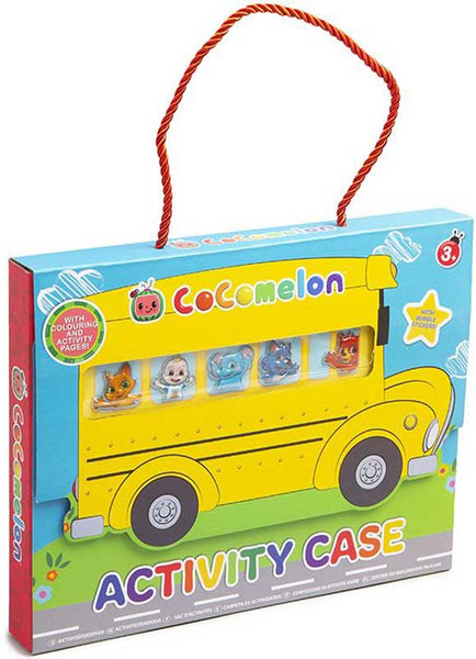 Cocomelon Activity Case with Bubble Stickers