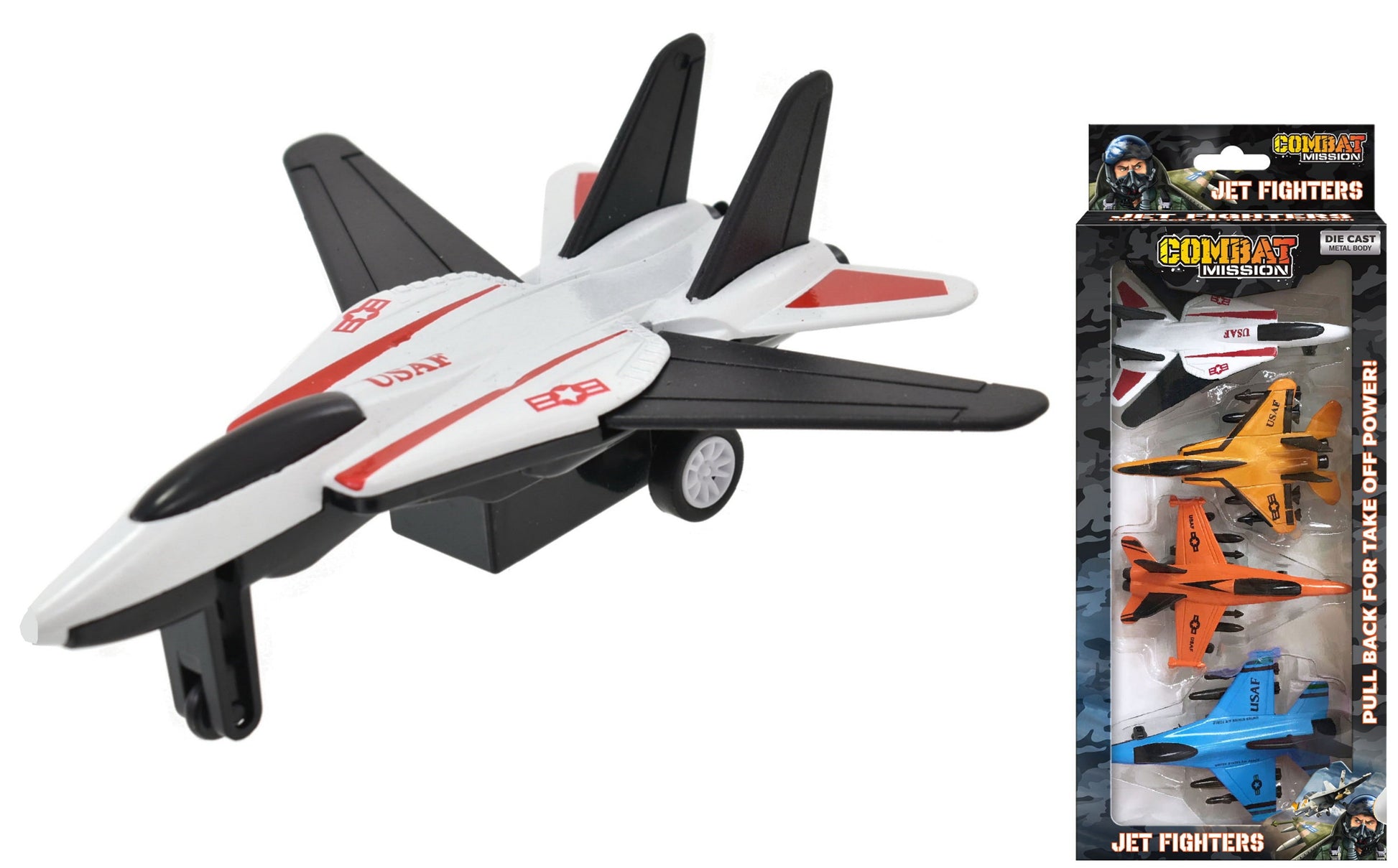 Combat Mission Die-Cast Aeroplanes 4 pack