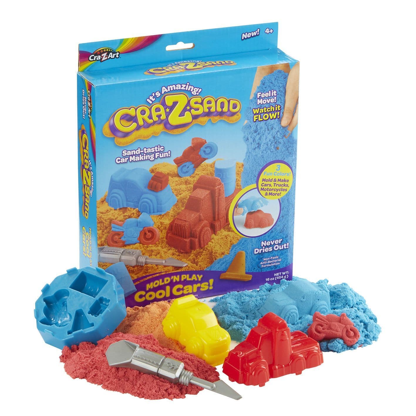 Cra-Z-Sand: Cool Cars Theme Set