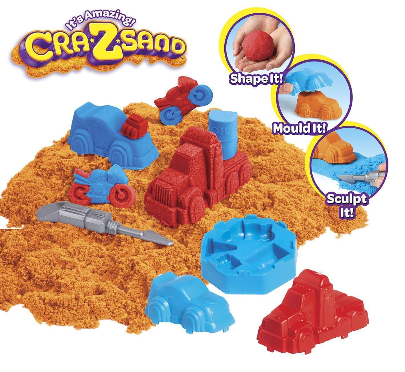 Cra-Z-Sand: Cool Cars Theme Set