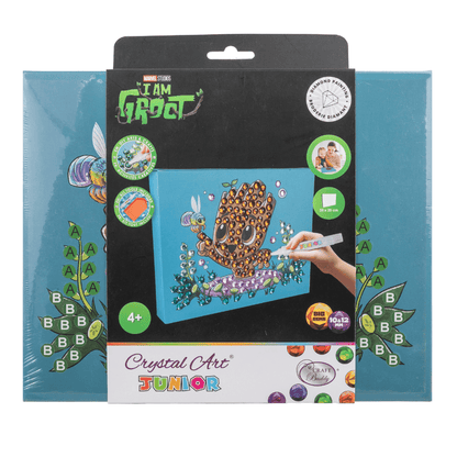 Craft Buddy Groot Marvel Crystal Art Junior close up