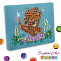 Craft Buddy Groot Marvel Crystal Art Junior Kit finished design