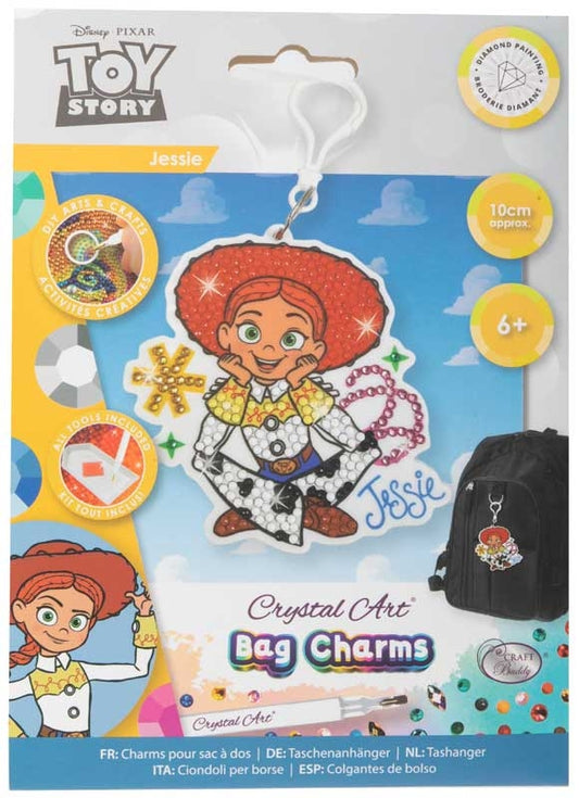 Craft Buddy | Disney Toy Story: Jessie Crystal Art Bag Charm