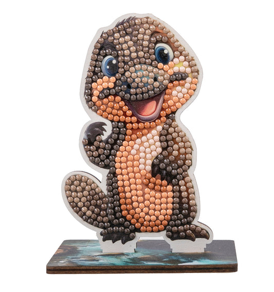 Craft Buddy Platypus Crystal Art Buddy completed design