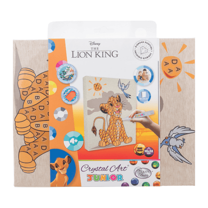 Craft Buddy Simba Disney Crystal Art Junior close up