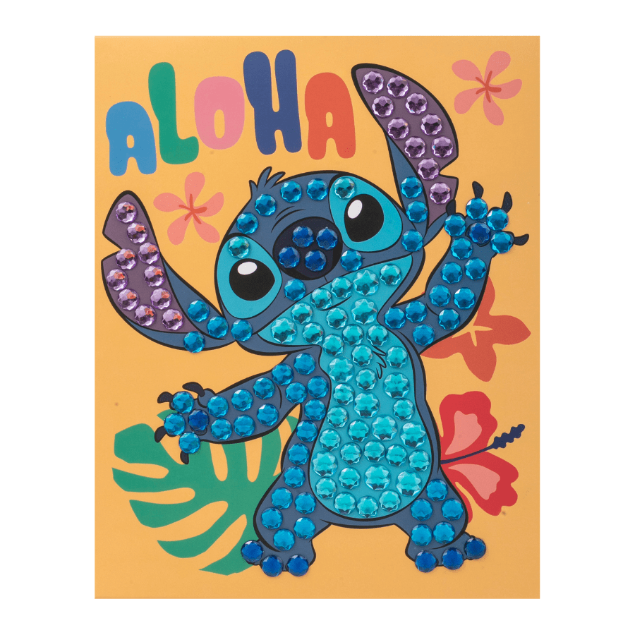 Craft Buddy Stitch Disney Crystal Art Junior Kit contents