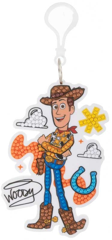 Craft Buddy | Disney Toy Story: Woody Crystal Art Bag Charm