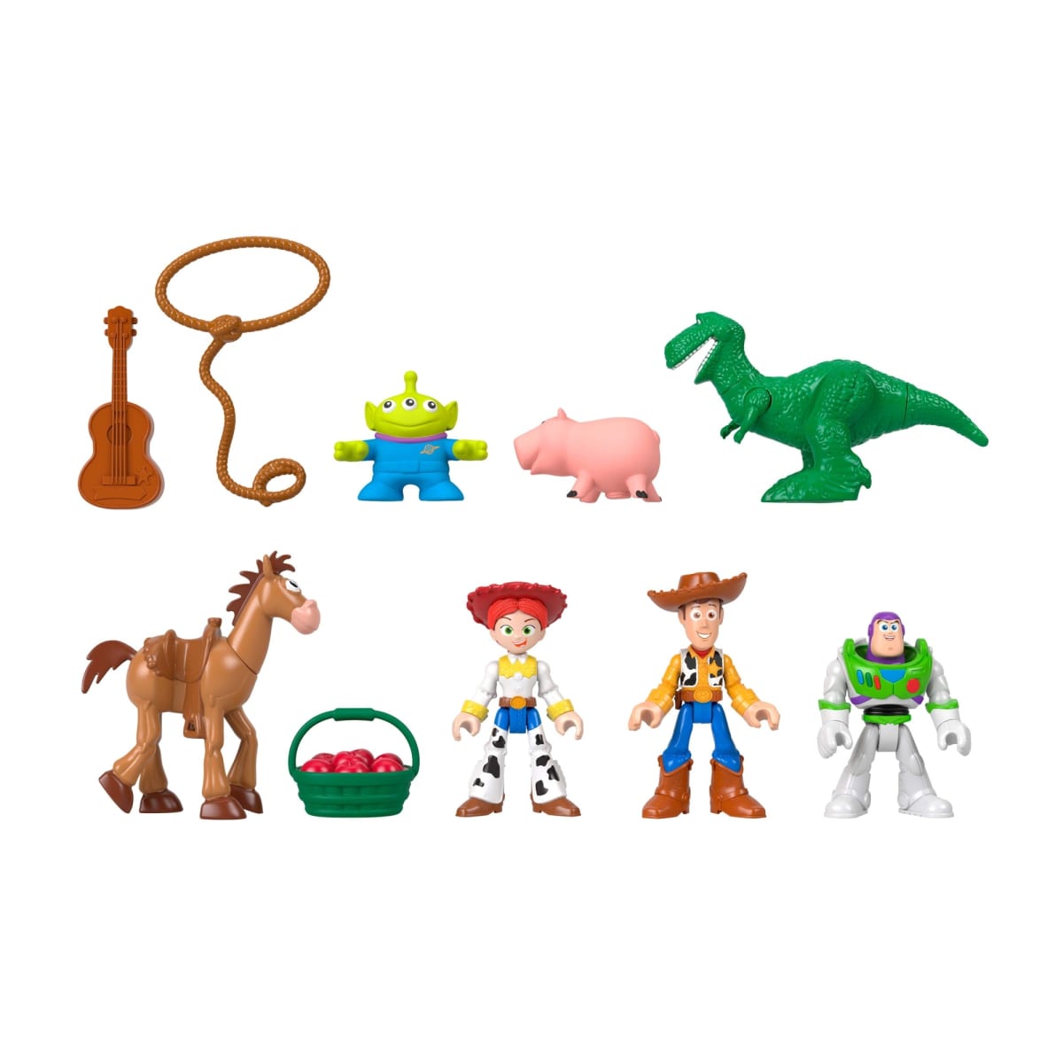 Imaginext Toy Story Andy's Room figures and accessories