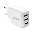 Devia Smart Series 3 USB Charger White