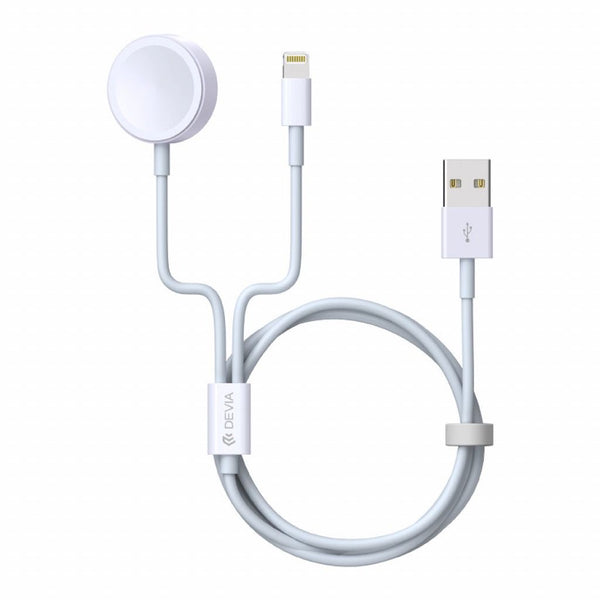 Devia 2 in 1 Apple Watch & Lightning Charge Cable