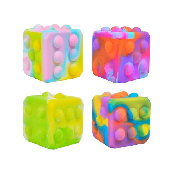 BUBBLE POPPER DICE 60MM