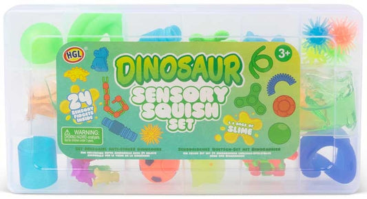 Dinosaur Sensory Squishy Slime Set