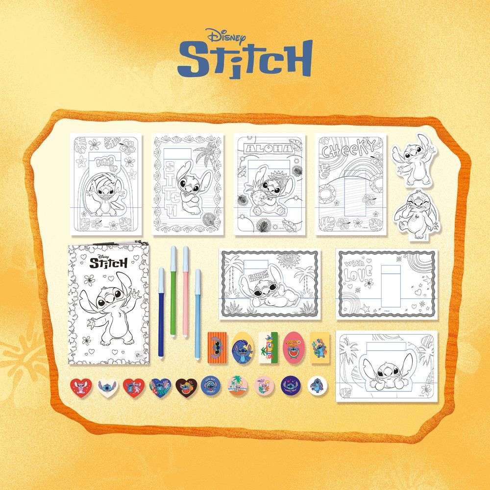 Disney Stitch drawing activity details