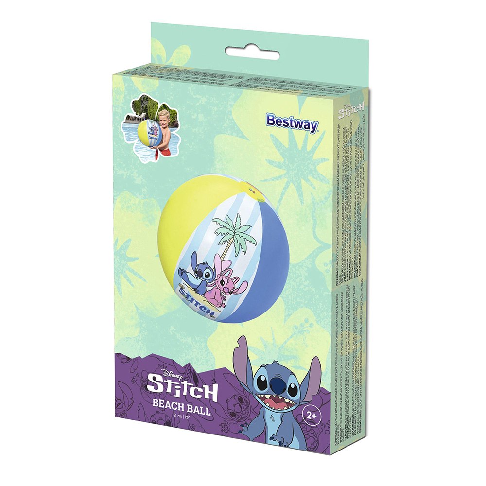 Bestway Disney Stitch 51cm beach ball packaging image