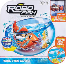Robo Fish Swim'n Fish Bowl