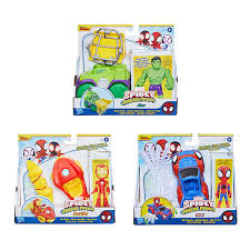 Spidey and His Amazing Friends Vehicle and Figure Set