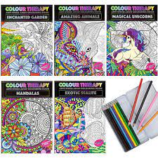 COLOUR THERAPY BOOK: MANDALAS