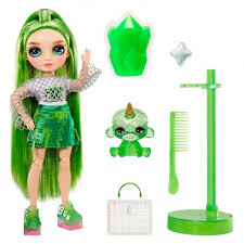 Rainbow High Fashion Doll with Slime & Pet - Jade Hunter (Green)