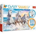 Trefl Crazy Shapes Galloping Among the Waves 600 Piece Puzzle