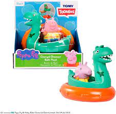 Peppa Pig George and Dino Bath Float