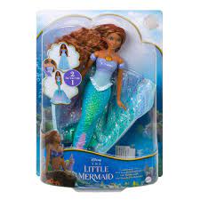 Little Mermaid Movie: Ariel Transforming Doll