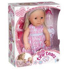 Tiny Tears: 15" Baby Classic Crying Wetting (Dark Skinned)