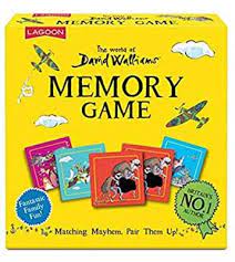 DAVID WALLIAMS MEMORY GAME