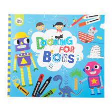 DOODLING BOOK: BOYS