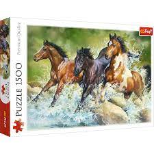 Trefl Three Wild Horses 1500 Piece Puzzle