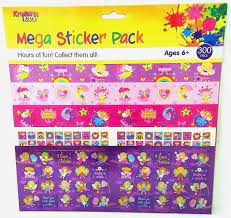 Mega Sticker Pack Hanging Bag 300pcs