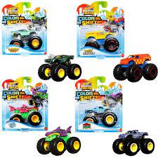 Hot Wheels Monster Trucks Colour Shifters Assorted