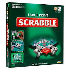 SCRABBLE LARGE PRINT