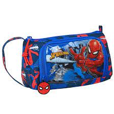 MARVEL SPIDERMAN PENCIL CASE DROP-DOWN POCKET