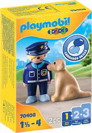 Playmobil Police Officer with Dog