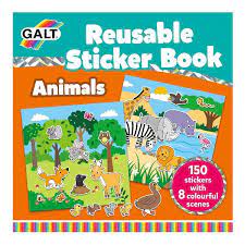 REUSABLE STICKER BOOK - ANIMALS