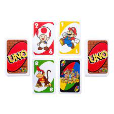 Uno Cards - Super Mario Bros