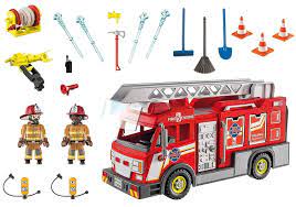 Playmobil: Fire Truck with Flashing Lights