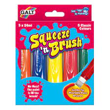 Squeeze & Brush: 5 Classic Colours