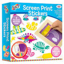 Galt: Screen Print Stickers
