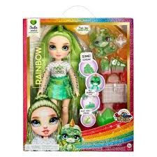 Rainbow High Fashion Doll with Slime & Pet - Jade Hunter (Green)