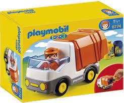 Playmobil: 1.2.3 Recycling Truck (6774)