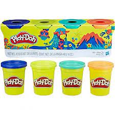 Play-Doh: 4 Tub Pack Assorted