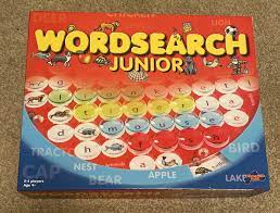 WORD SEARCH JUNIOR BOARD GAME